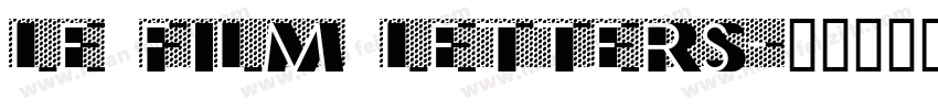 Le Film Letters字体转换